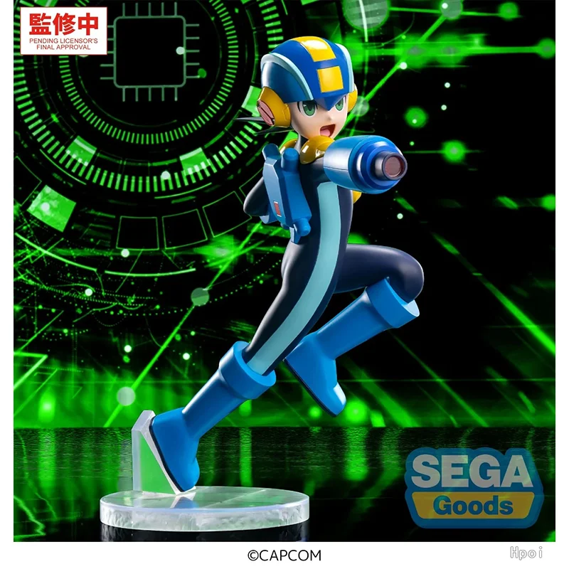Фото Оригинальная фигурка SEGA Luminasta Mega Man Battle Network - MegaMan.EXE, аниме-модель, игрушка, подарок №4