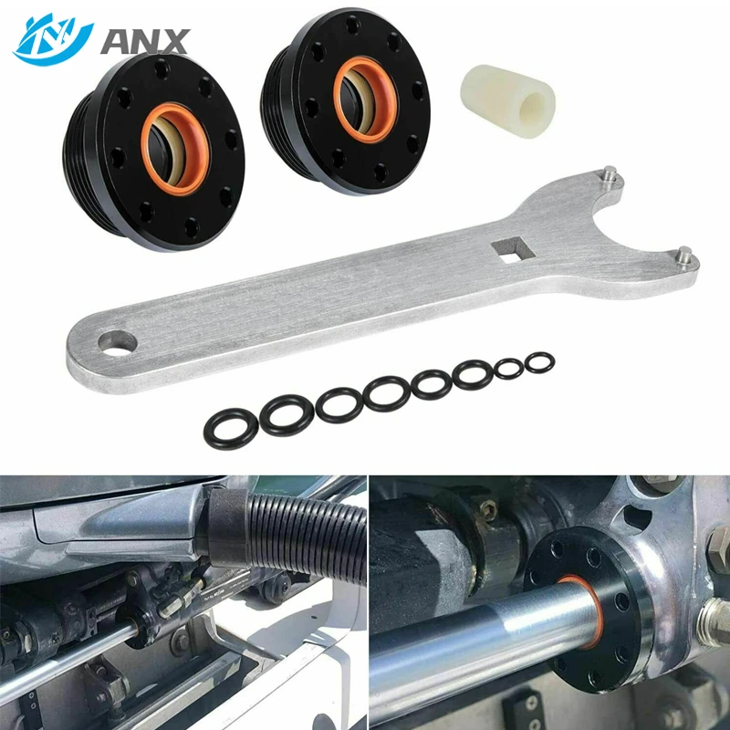 ANX Front Mount Hydraulic Steering Cylinder Seal Kit HS5157 Fits for HC5340, HC5341, C5348, HC5358, HC5365, HC5375, HC6755 Etc