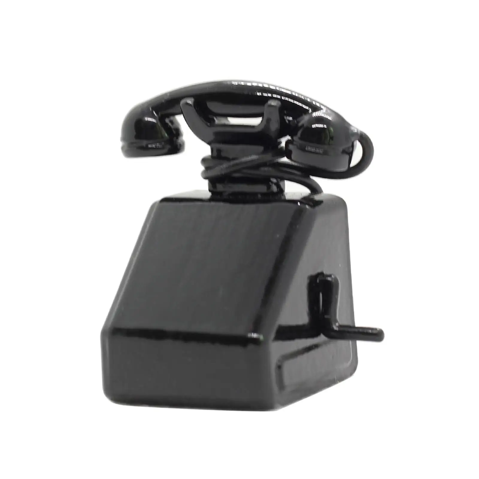 

1/12 аксессуары для кукольного домика «сделай сам», игрушки для кукольного домика, ретро телефон для кукольного домика, аксессуары «сделай сам», модель, подарок, ручная работа, ролевые игры