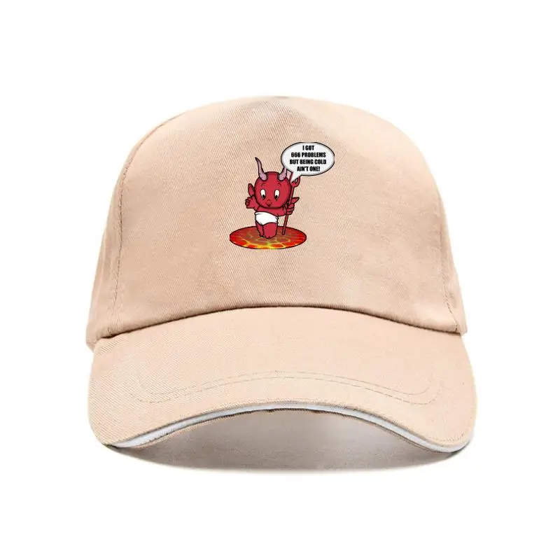 

Шутка Devi He atanit ava Cod 666 Подарок T новая шляпа с рисунком хлопчатобумажная витрина