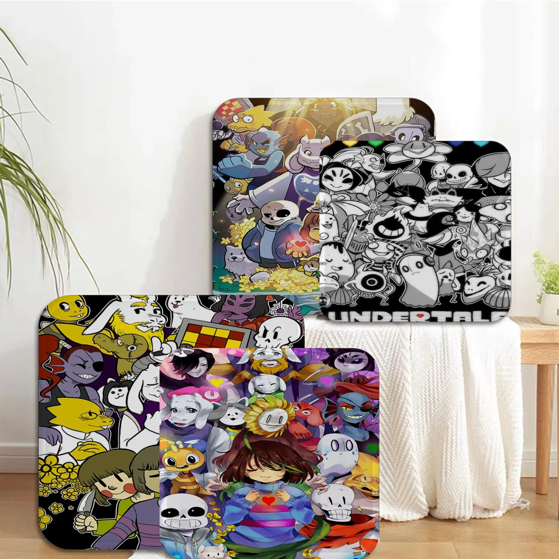 Коврик под стул Undertale Simplicity многоцветный мягкий коврик подушка на сиденье для