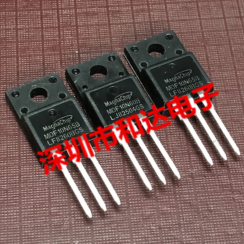 

5 шт.-10 шт., MDF10N65B TO-220F 650 в 10A MOS, оригинальный запас, новинка