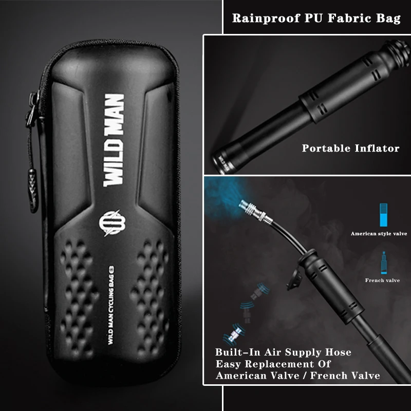 

Сумка велосипедная из ПУ кожи, водонепроницаемая, для горного велосипеда