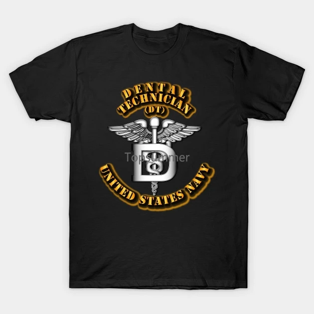 

Men T-Shirt Navy Rate Dental Technician Tshirt Women T Shirt