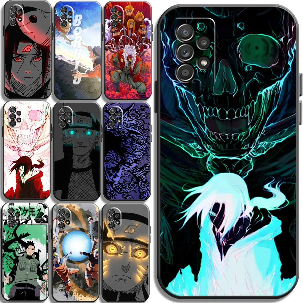 

Naruto Sasuke Cartoon Phone Cases For Xiaomi Redmi Note 10 10S 10 Pro POCO F3 GT X3 GT M3 Pro X3 NFC Coque Carcasa Funda