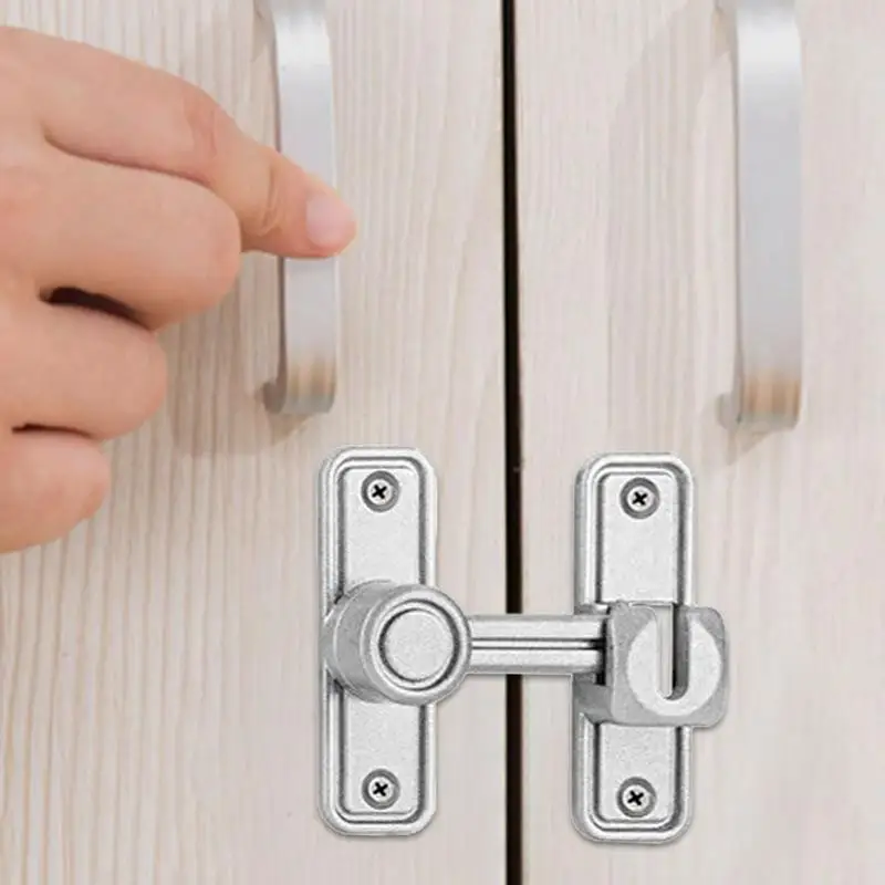 이불 Blokada bramy 90/180 stopni Wytrzymały zatrzask do drzwi stodoły Odporny na zużycie zamek rdzę garażowych