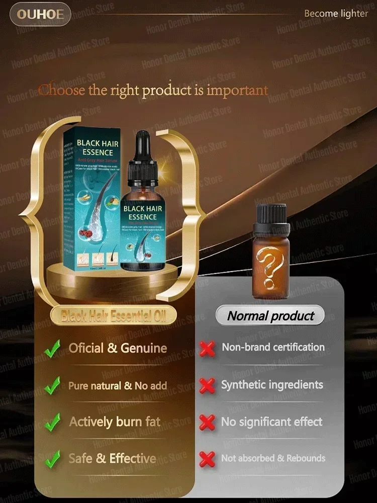 Белая эссенция против седых волос сыворотка для лечения восстанавливает