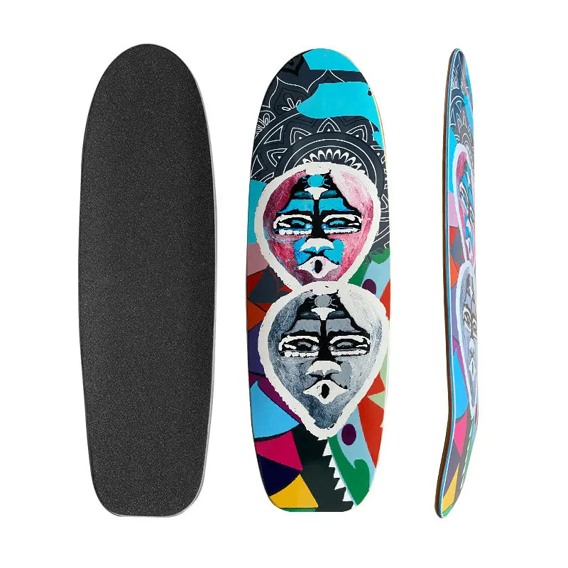 Seven-layer Canadian maple land surfboard skateboard DECK 32*10in stirrup-free skating,FOXEN Wholesale