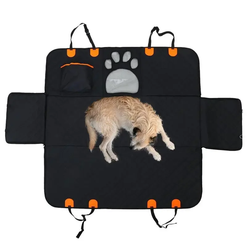 

Carriers Waterproof Rear Back Pet Dog Car Back Seat Cover Mats Hammock Protector Travel Accessories Trunk And Cars Mat