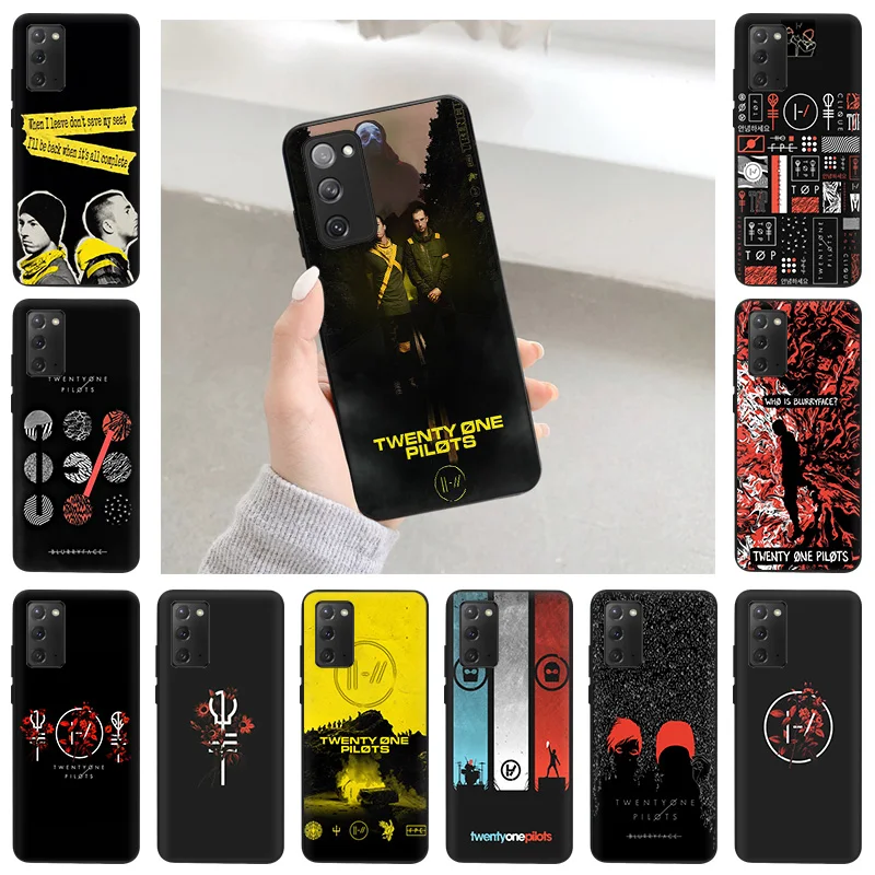 

Ultra Thin Silicone Twenty One Pilots Phone Case for Xiaomi Redmi Note 11Pro 11 11t 10 s 5G 10C 9T 9S 9C 9A 8 9 Soft Mate Cover