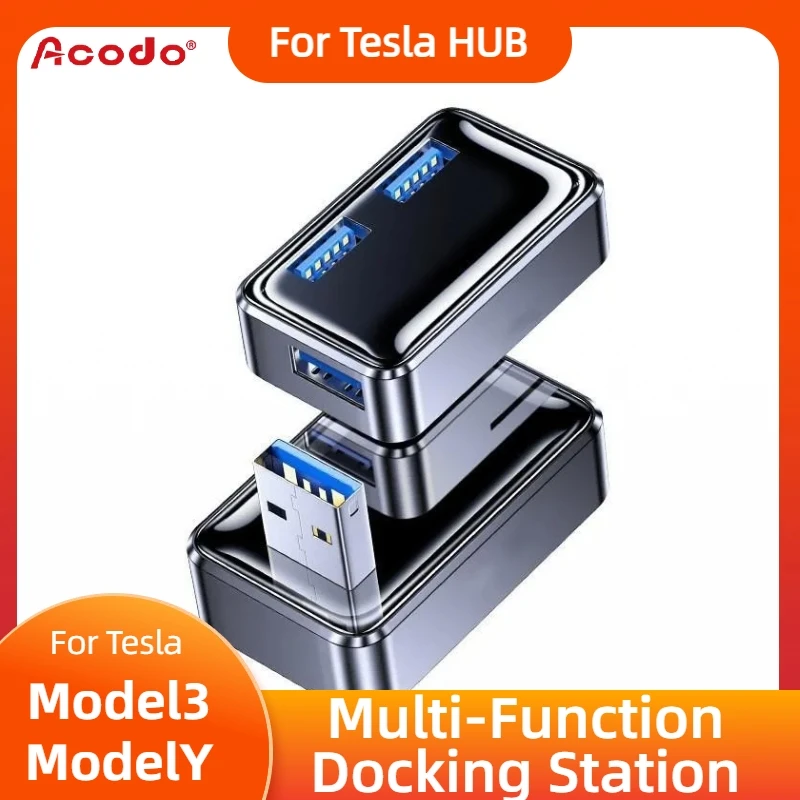 

Док-станция для Tesla Model 3, 3,0 USB