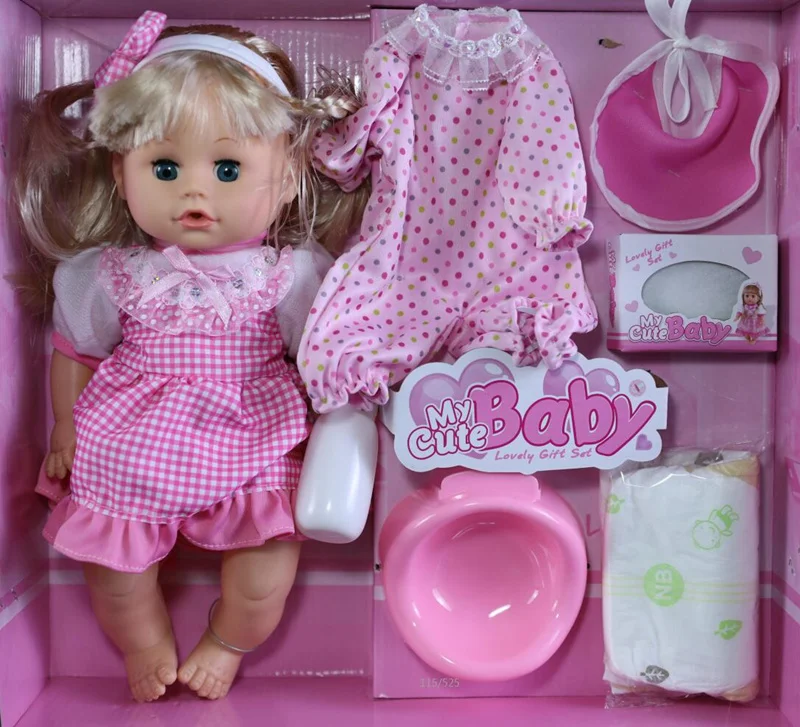 

[Новинка] 32 см Мерцающая кукла для кормления питьевой водой для мочи и разговора, говорящая кукла для новорожденных, Мягкая кукла-Реборн, подарок для девочки