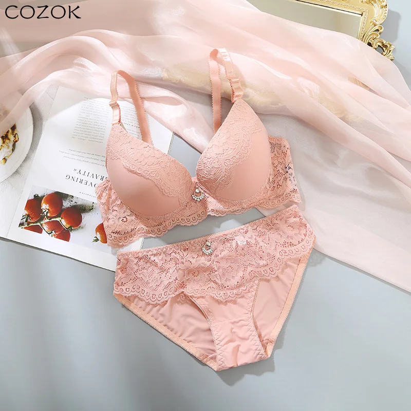 Сексуальный тонкий бюстгальтер COZOK удобное кружевное нижнее белье для маленьких