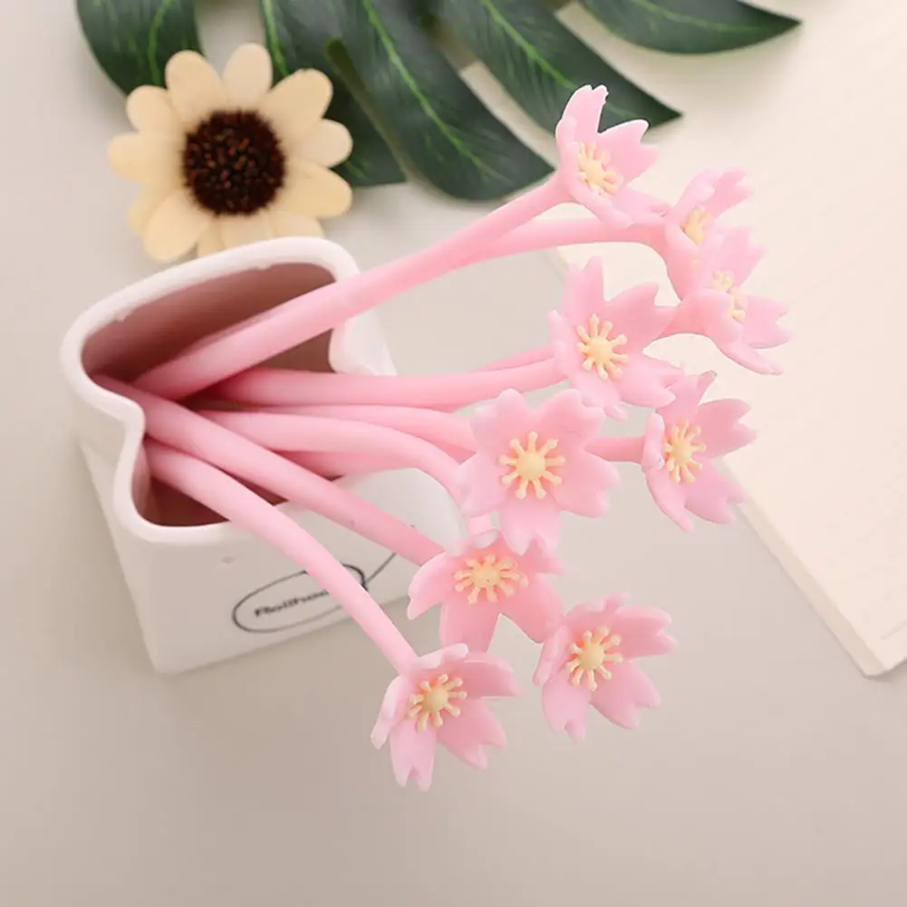

Soft 100Pcs Durable School Favor Signature Pen Lightweight Rollerball Pen Lovely for Classroom