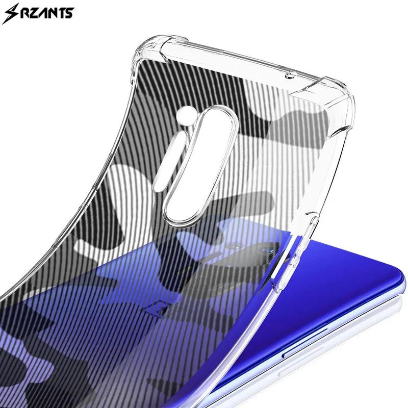 

Rzants Camouflage Case For OnePlus 8 Pro Air Cushion Shockproof Case Silicone TPU Phone Cover