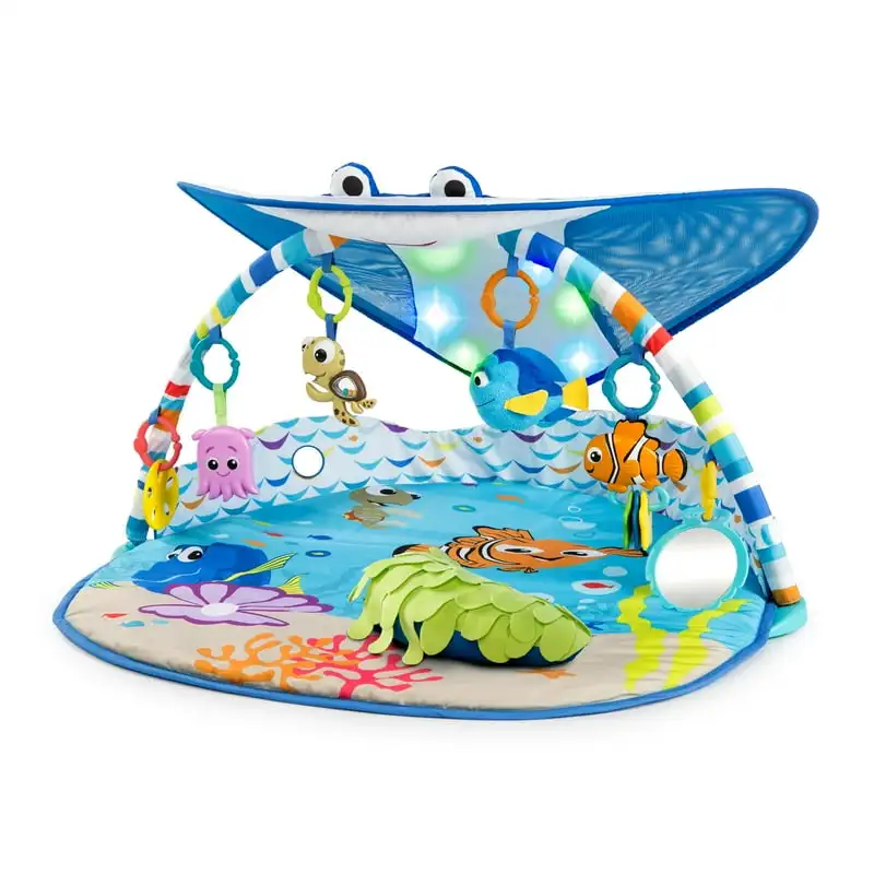 

Starts Finding Nemo Mr. Ray Activity Gym Black tray White tray Rattan tray Wood food trays for serving Wood tray Baloondog tr