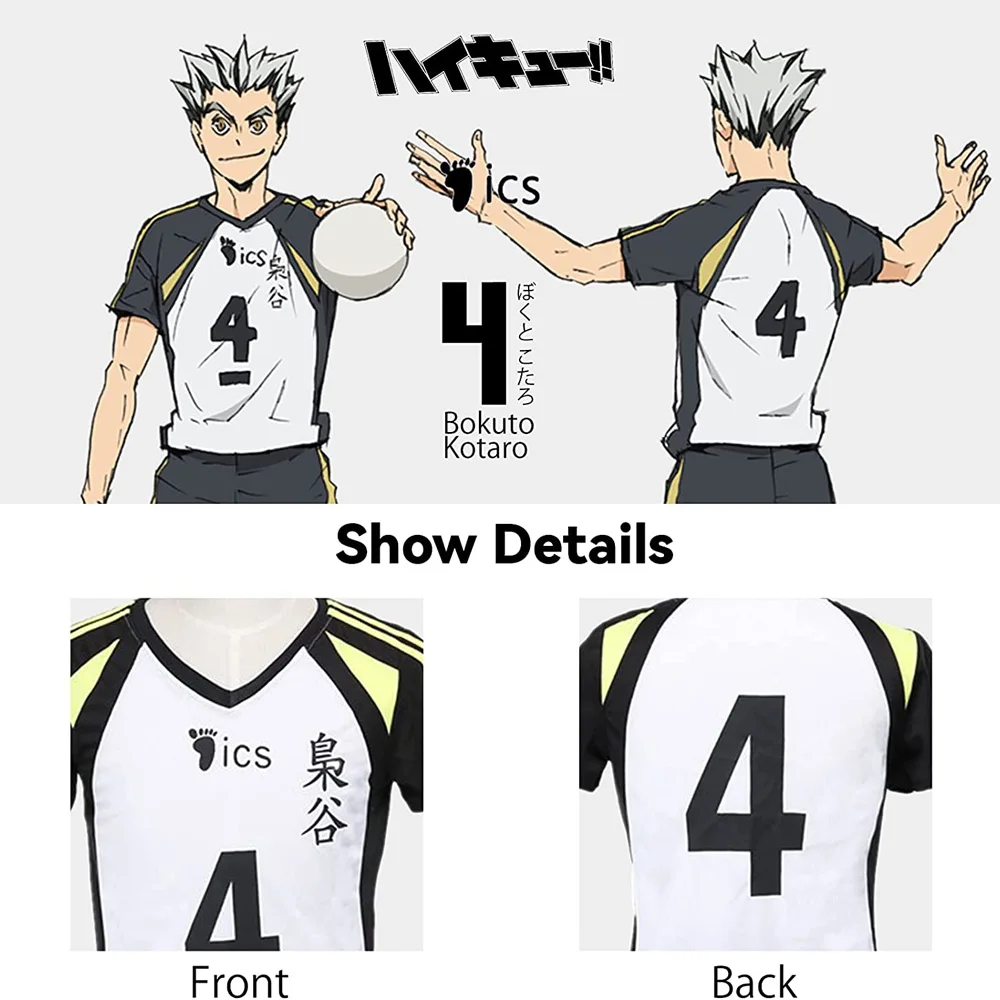 Аниме Haikyuu Мужская 3D футболка для женщин Bokuto Koutarou Akaashi Keiji Косплей Костюм короткий