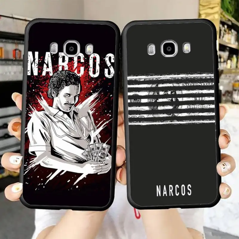 

Narcos TV Series Pablo Escobar Phone Case for Samsung J 2 3 4 5 6 7 8 prime plus 2018 2017 2016 core