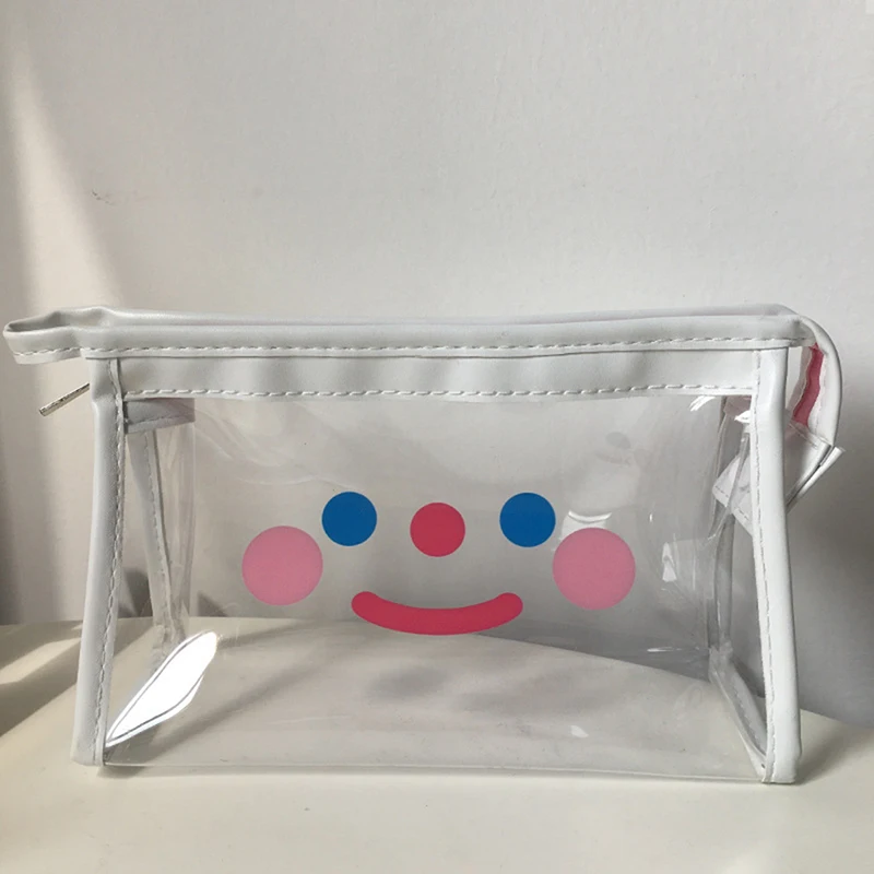 

PVC Transparent Cosmetic Bag Women Waterproof Travel Makeup Tolitery Bags Cosmetic Travel Bag