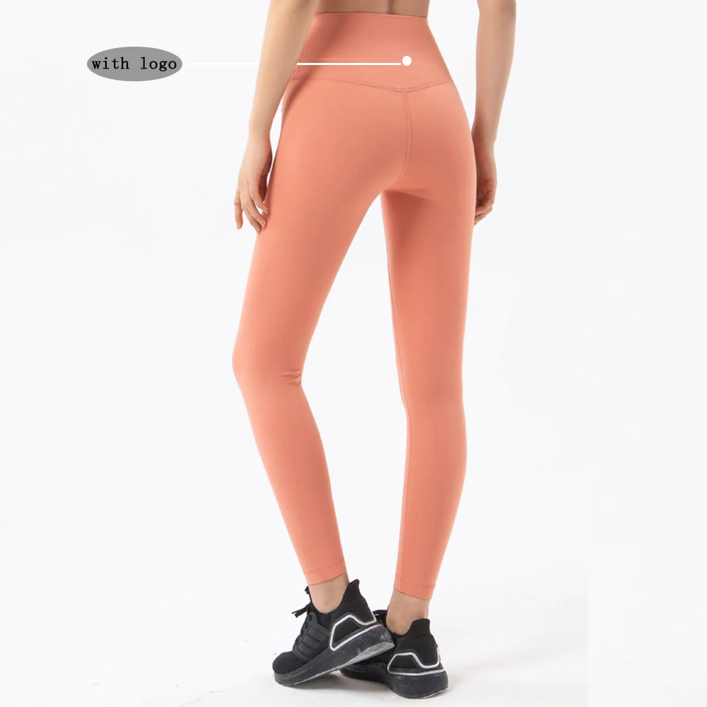 Lulu Yoga Leggings No T Line Women Sports Leggings High Waist Jogging High Quality Tights Soft Fitness Squat Proof Leggings