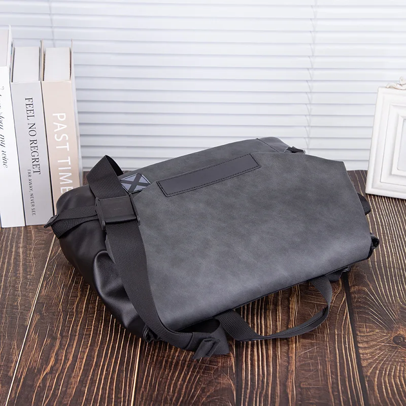 Сумка на плечо мужская водонепроницаемая мессенджер большой вместимости слинг