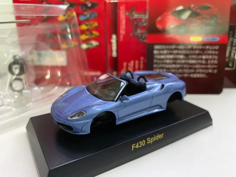 

1/64 KYOSHO Ferrari F430 Spider Collection of die-cast alloy assembled car decoration model toys