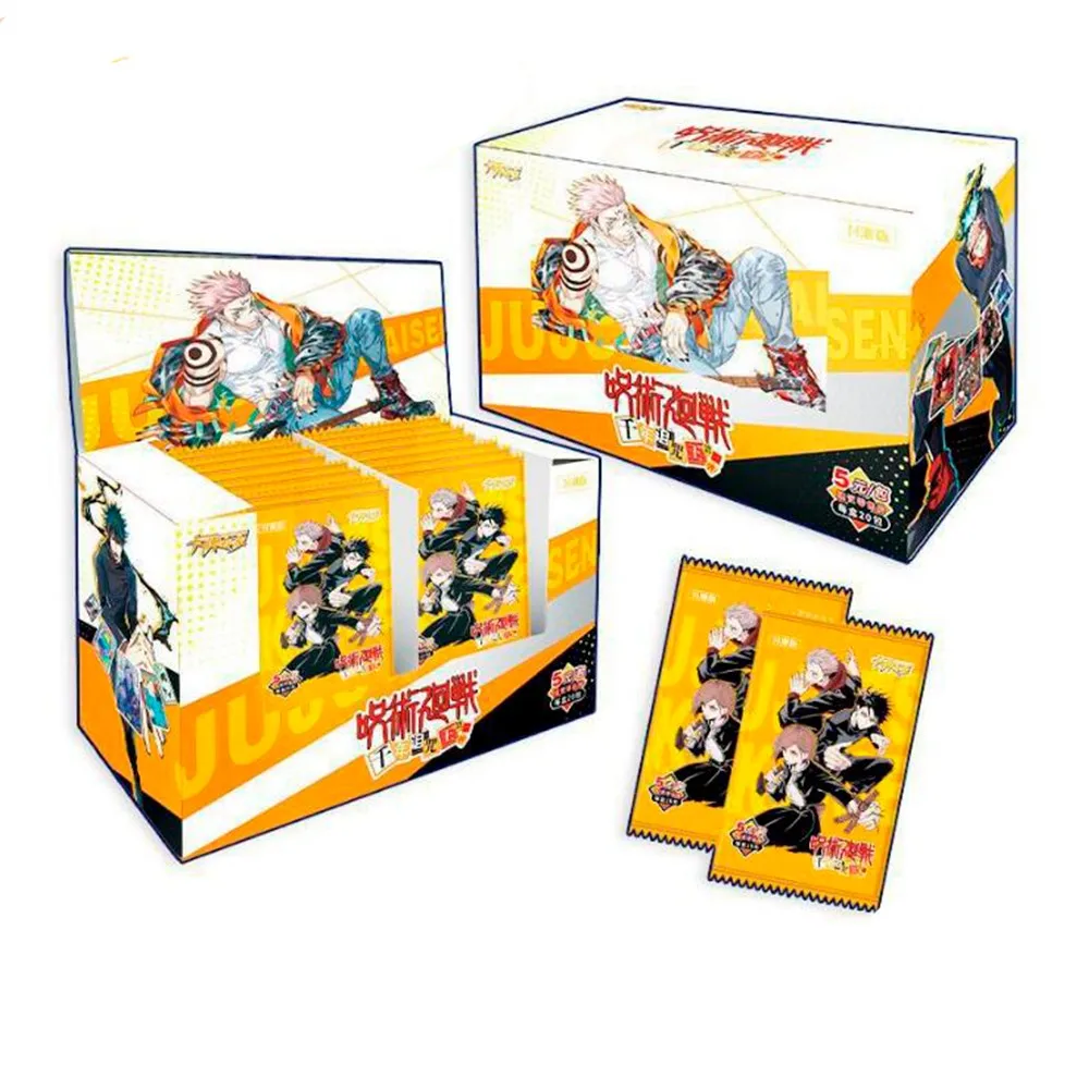 JUJUTSU KAISEN Playing Cards Board Games Children CHILD TOY Christmas Anime GIFT Game Table CHRISTMA Toys Hobby Collectibles