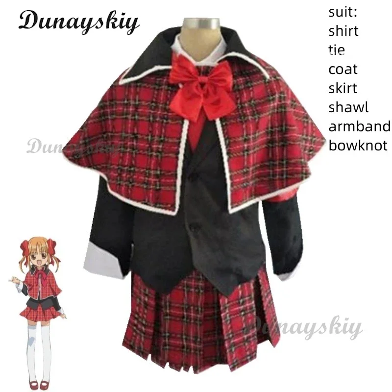 Аниме Shugo Chara yuiki Yaya ace hofri tadase KING's chair Souma kuukai косплей костюм красный синий