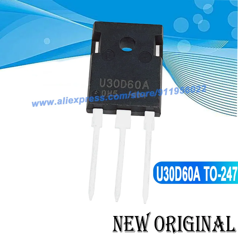 

(5 Pieces) U30D60A TO-247 600V 30A