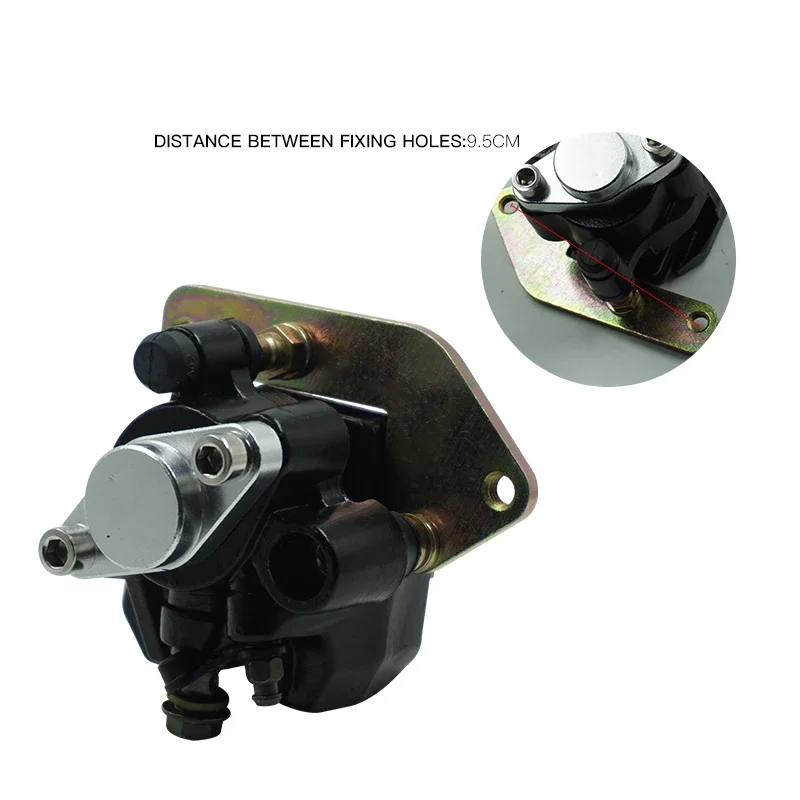 Фото Задний тормозной суппорт в сборе для YAMAHA YFM350X WARRIOR 350 1987-2004 Raptor 660 YFM660, новый с колодками №3