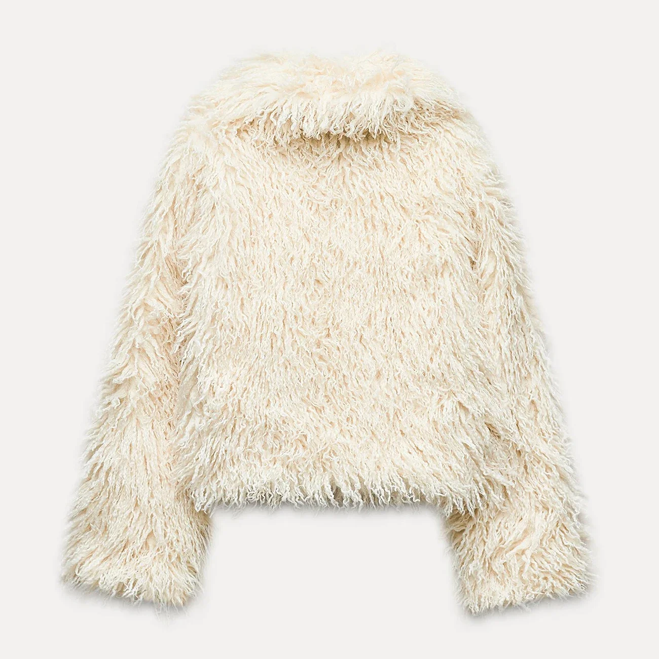 Fandy Lokar зимние куртки из искусственного меха женские модные однотонные пальто с