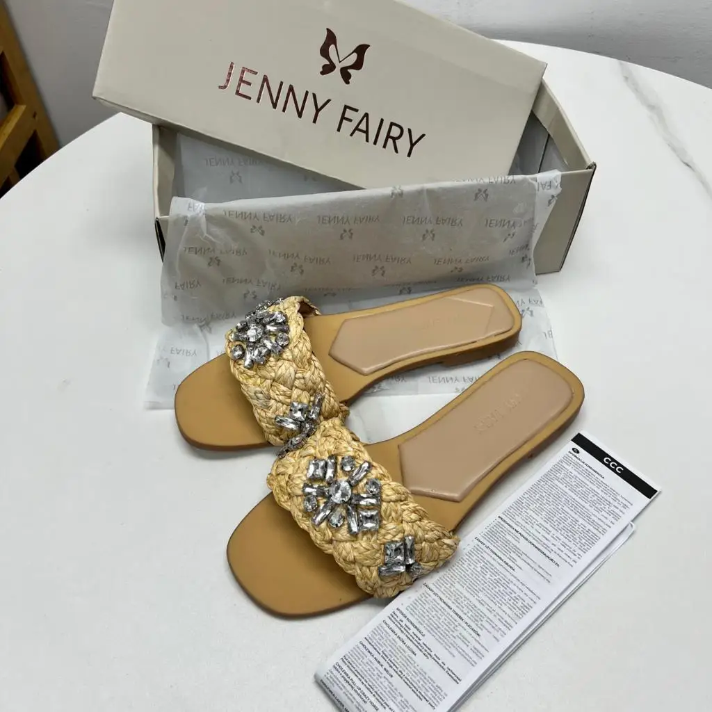 European and American 2023 new fashion casual comfortable beach Fashion flat slippers sandals