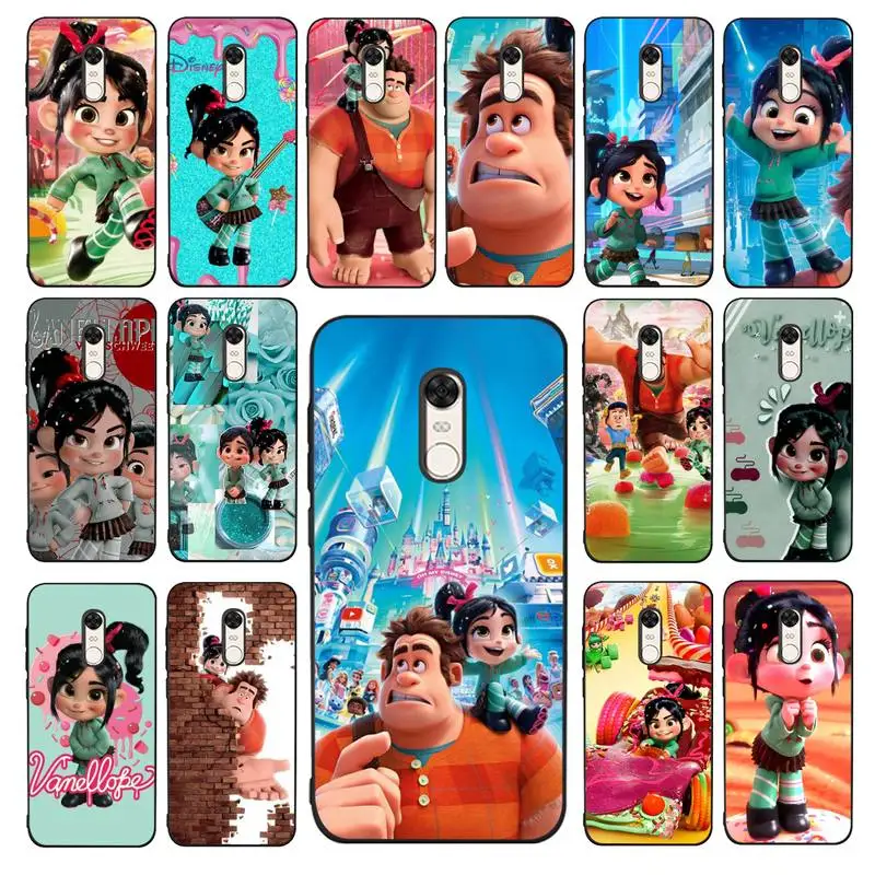 

Disney Ralph Breaks the Internet Phone Case for Redmi 5 6 7 8 9 A 5plus K20 4X S2 GO 6 K30 pro