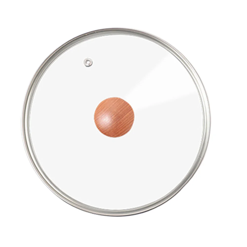 

Toughened Glass Pot Cover Portable Pot Lid Universal Pot Cover Kitchen Supply