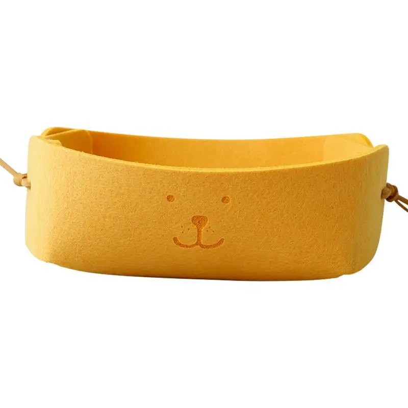 

Cute Entrance Key Desktop Storage Box Nordic Felt Storage Basket Small Storage Basket Office Desk Debris Placed Basket