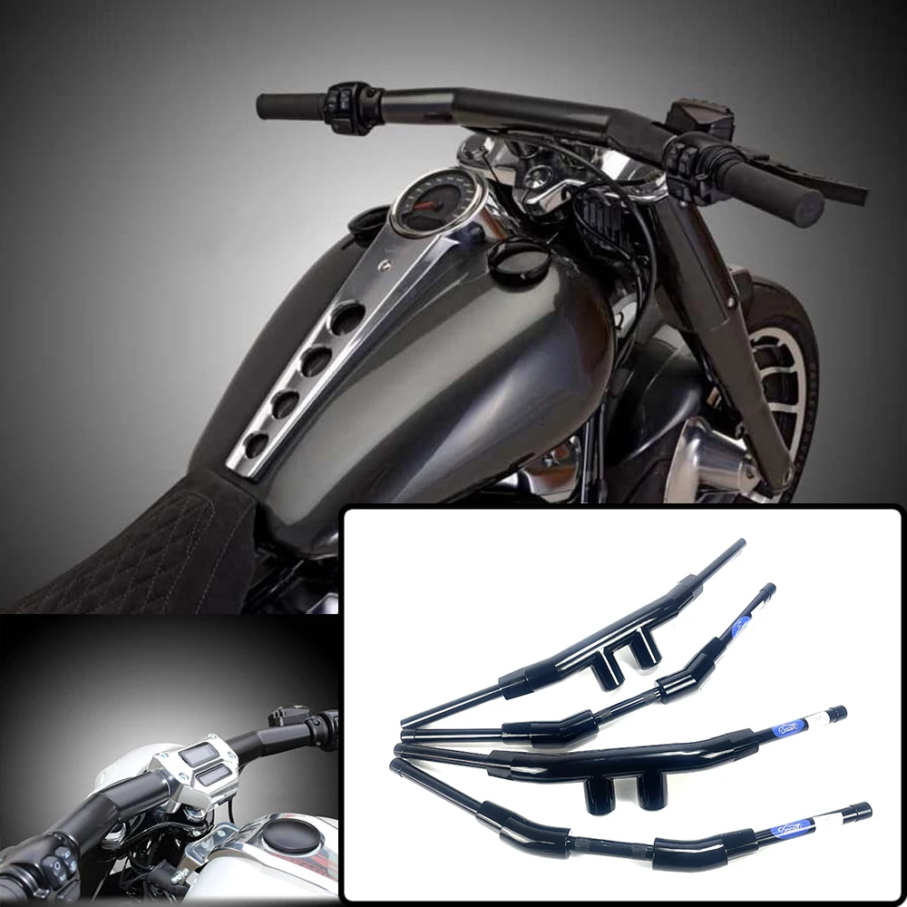 

Motorcycle 2-inch T-handlebars For Harley Softtail Fat boy classic deluxe 2 inch handlebars 2008-2020