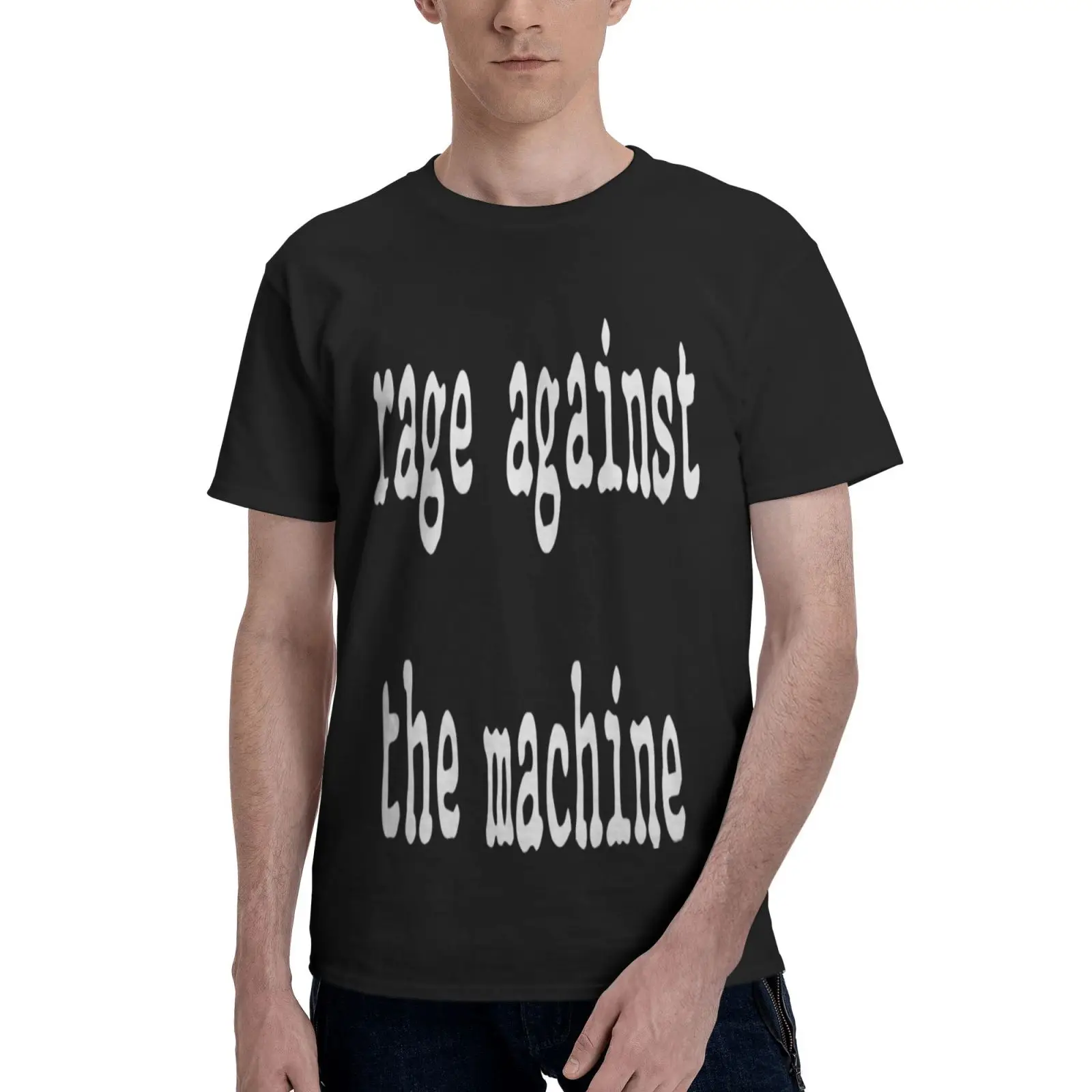 

Рубашка мужская оверсайз в стиле Харадзюку, с надписью Rage Against The Machine Molotov Ratm