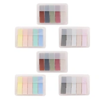 6pcs stickers note stickers classification stickers sticky memo pads marking stickers for student school home office