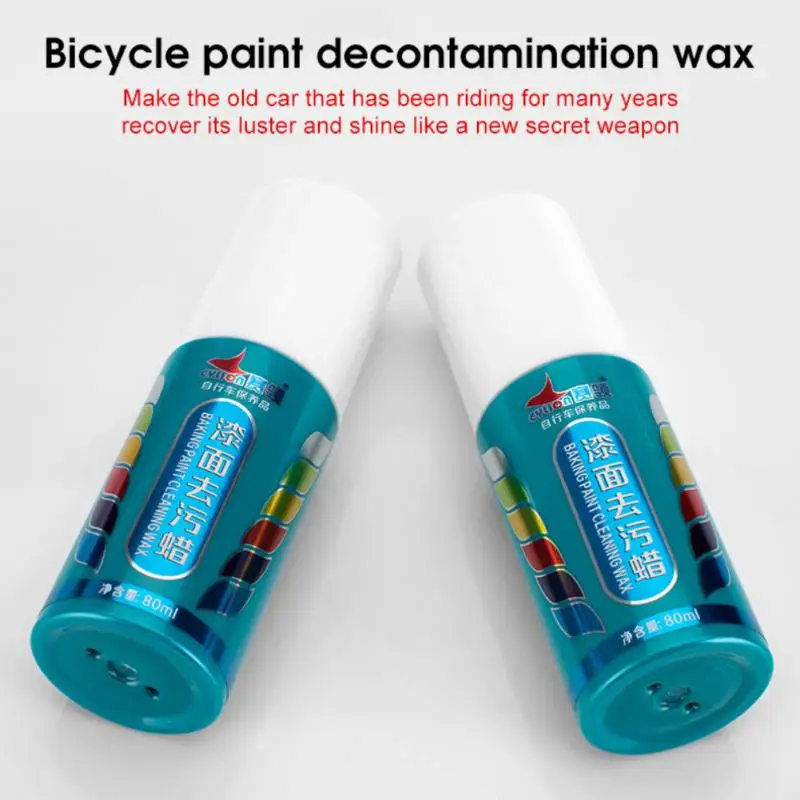 

Universal Bicycle Scratch Paint Repair Easy To Use Bicycle Paint Decontamination Wax Polishing Maintenance 80ml Bicycle Cleaner
