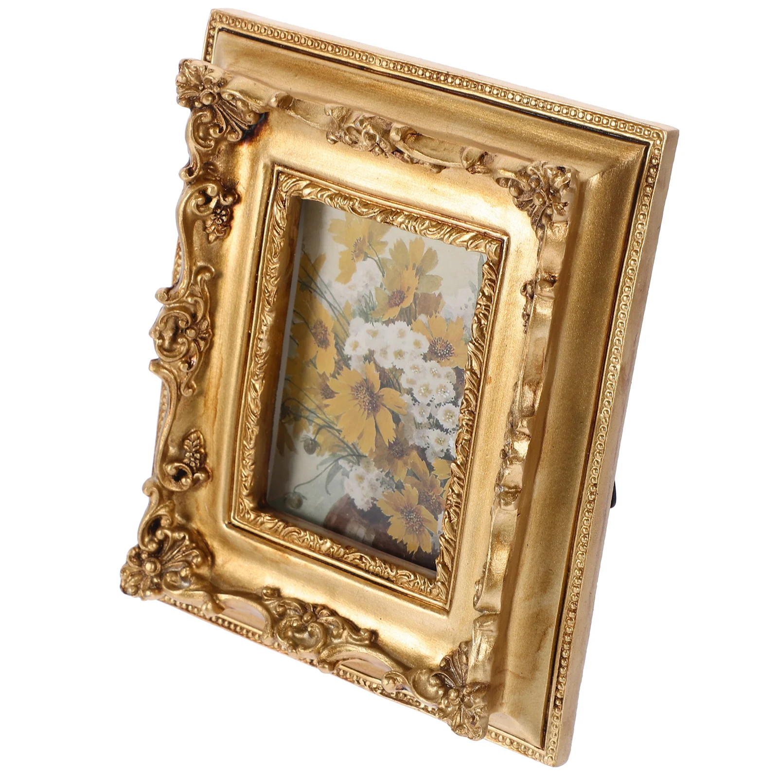 

Vintage Picture Frame Ornate Photo Frame Tabletop Wall Hanging Photo Frame