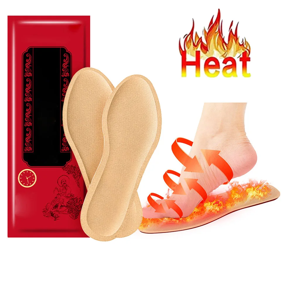 

1 Pair Self Heated Thermal Insoles For Feet Warmer Warm Insoles For Women Man Winter Sports Shoes Self-heating Shoe Pads