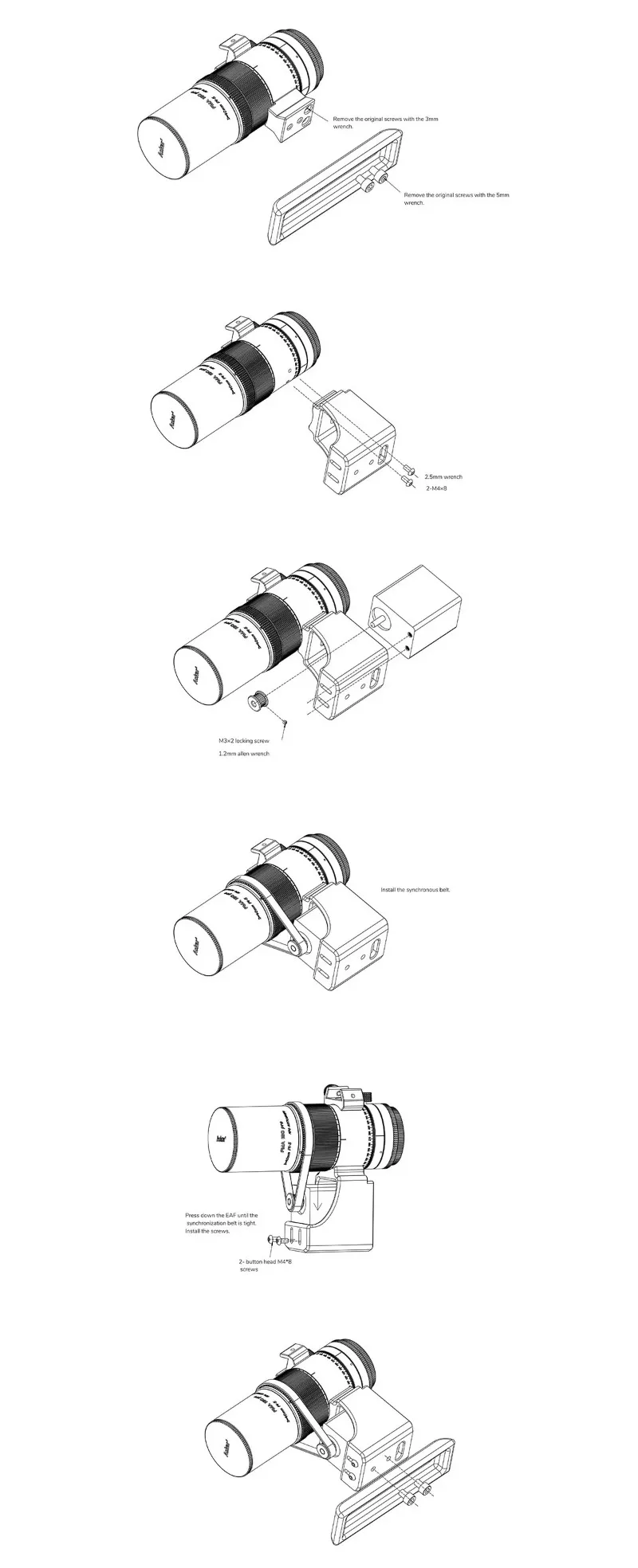 Фото Комплект автофокусировки Askar Zwo Eaf для FMA180-Pro №4