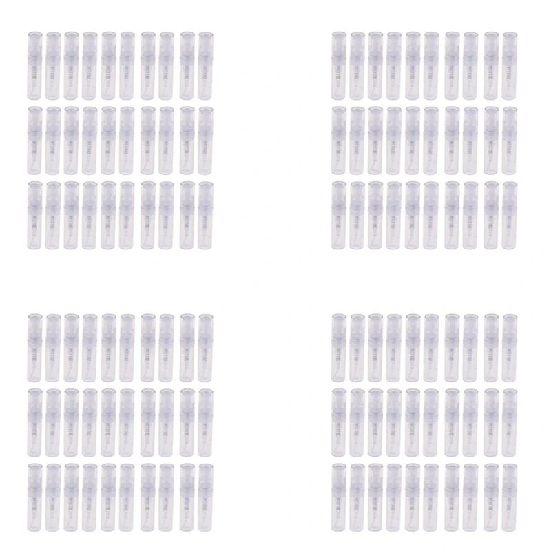 

Mini Transparent 2 ML Spray Plastic Bottle Spray Perfume Empty Sample Bottle Suitable For Travel Party 240Pcs