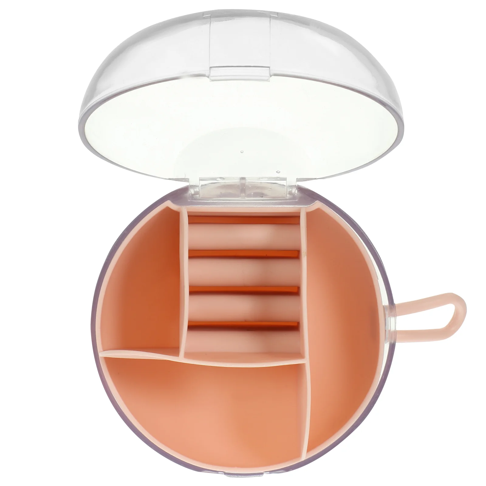 

Портативная шкатулка для ювелирных украшений, компактный дорожный органайзер для ювелирных украшений, держатель для колец