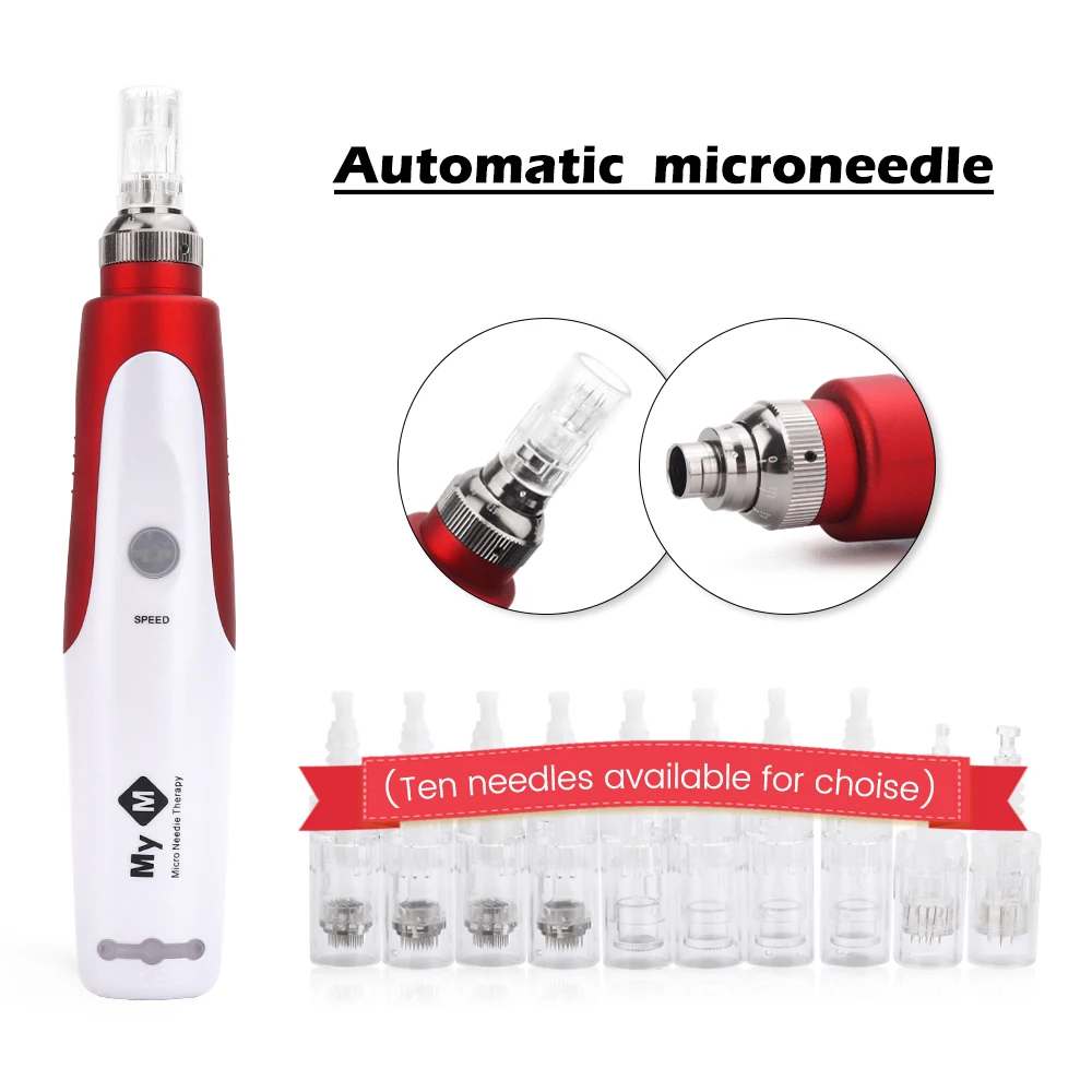 

Штыковая Dr-ручка с 12 иглами для отшелушивания, сужения пор