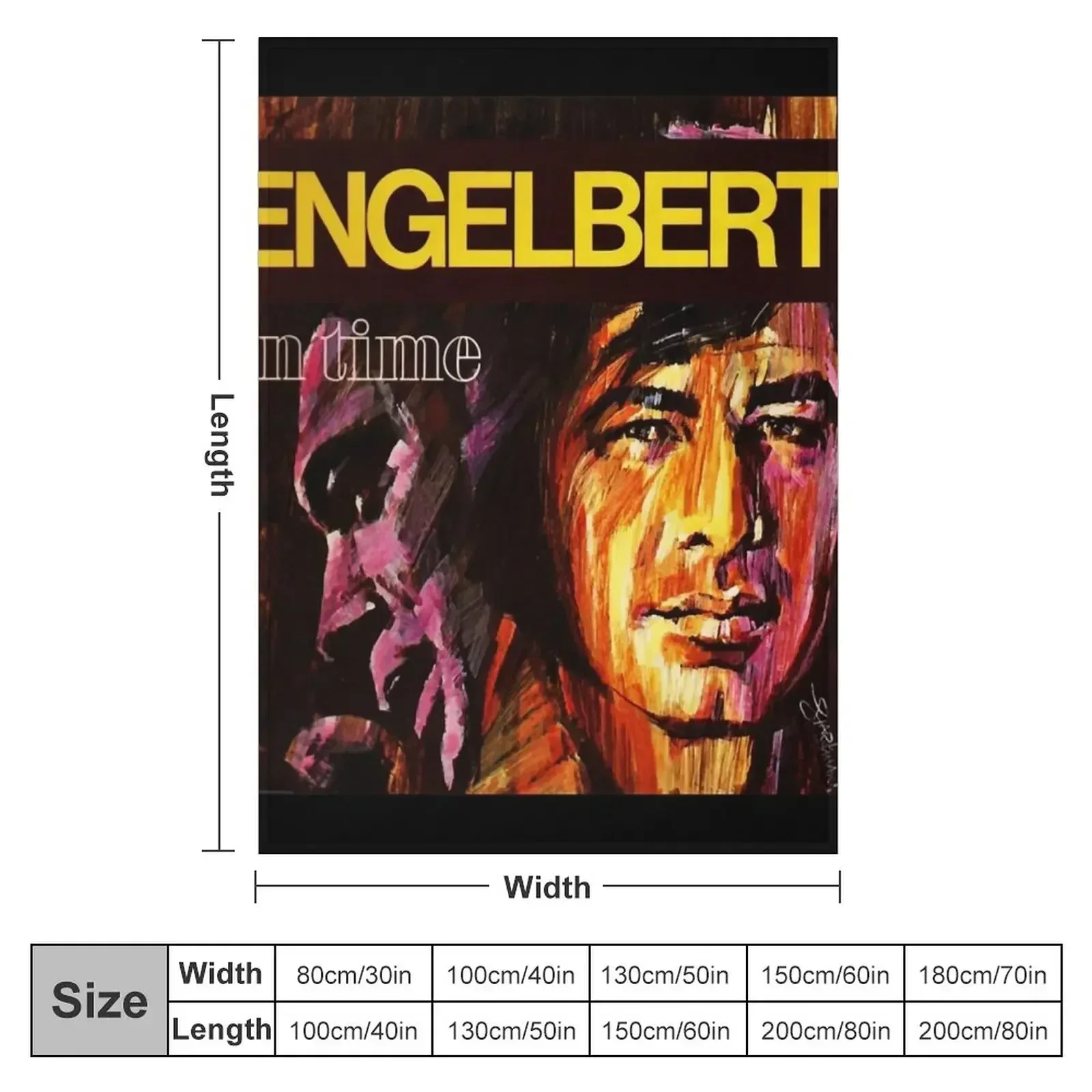 Одеяло Engelbert Humperdinck In Time Декоративные диваны Кровать Модные волосы Роскошные