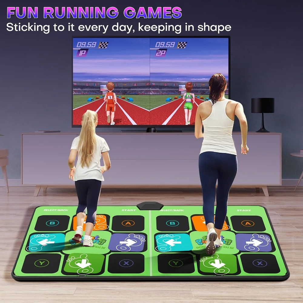 Игровой танцевальный коврик для ТВ/ПК семейная Спортивная видеоигра