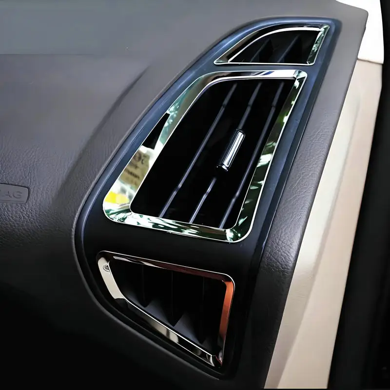 6 шт./комплект автомобильные кондиционеры из нержавеющей стали для Ford Focus 3 4 MK3 MK4