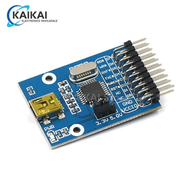 USB-модуль FT245 FT245R FT245RL Комплект платы разработки USB-связи USB TO Parallel FIFO НОВЫЙ