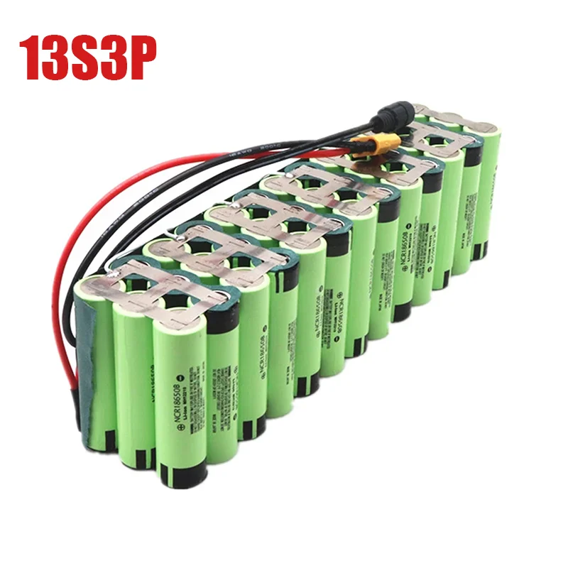 13S3P 48V 62Ah 1000W 62000mAh Lithium ion Battery Pack E-bike Electric bicycle Scooter with BMS | Packs